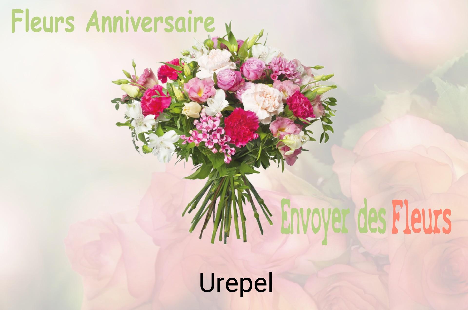 Bouquet de fleurs d’anniversaire livré à Urepel